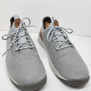 Olukai Nanea Li 10485 Mens Gray Canvas Comfort Sneakers Size US 10 EUR 43